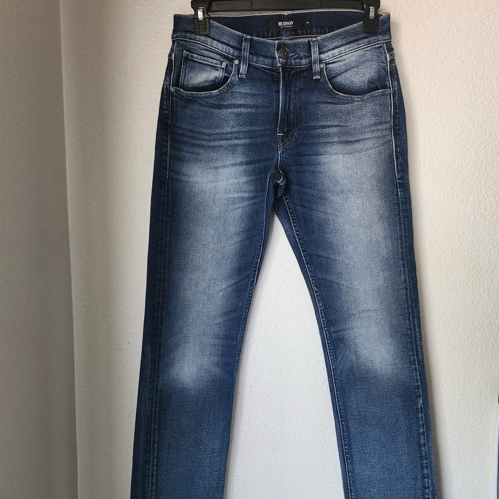 Hudson Los Angeles Mens Blue Pants Size 30